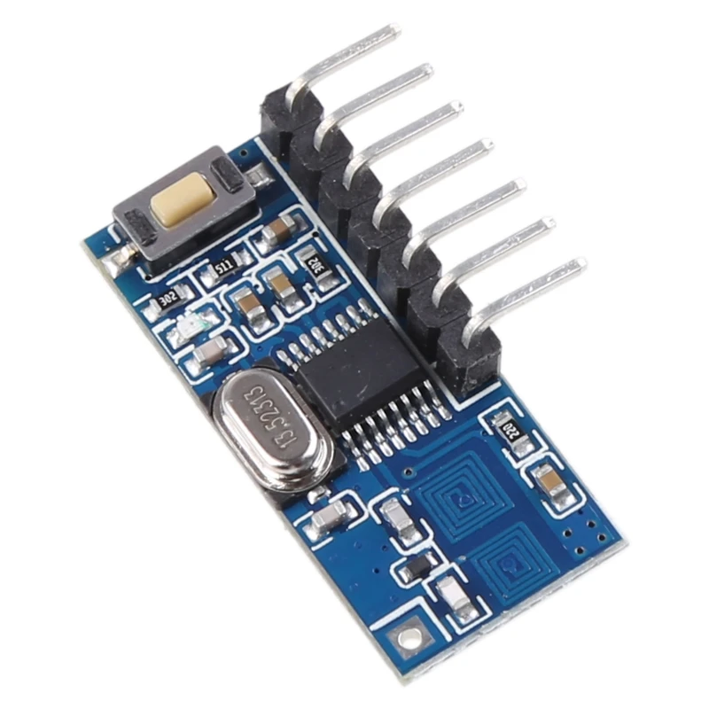 Модуль приемника обучения радиочастотному коду 433 МГц беспроводной декодер 1527 4