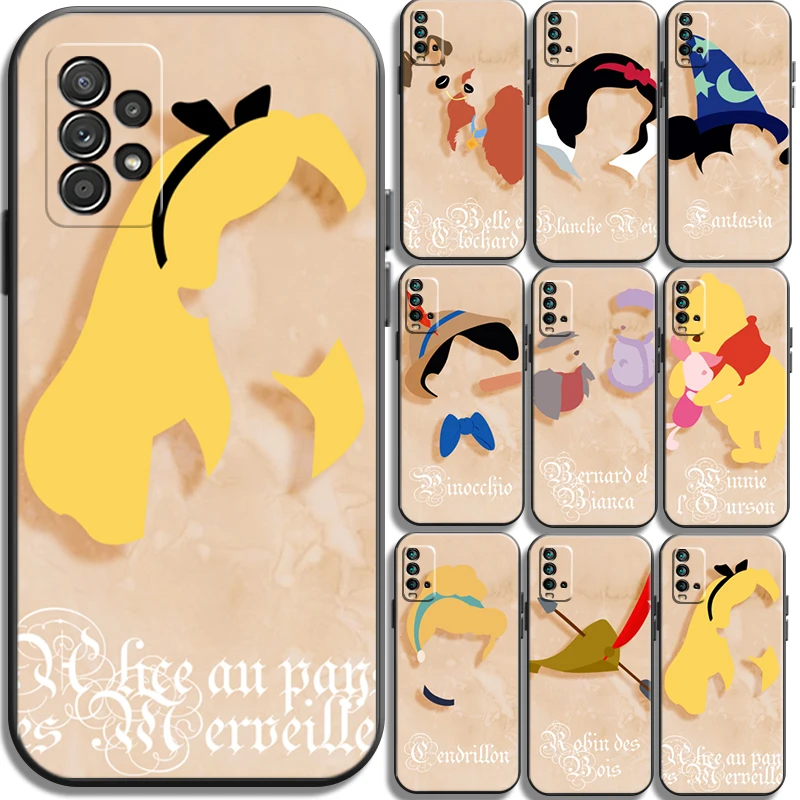 

Disney Cartoon Phone Cases For Xiaomi Redmi Note 9 Pro 5G 10 10S 10 Pro POCO F3 GT X3 GT M3 Cases Soft TPU Coque