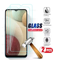 2pcs tempered glass screen protectors case for samsung galaxy a02 a02s a12 a32 a42 a52 a72 a22 a82 a 12 52 protection cover film