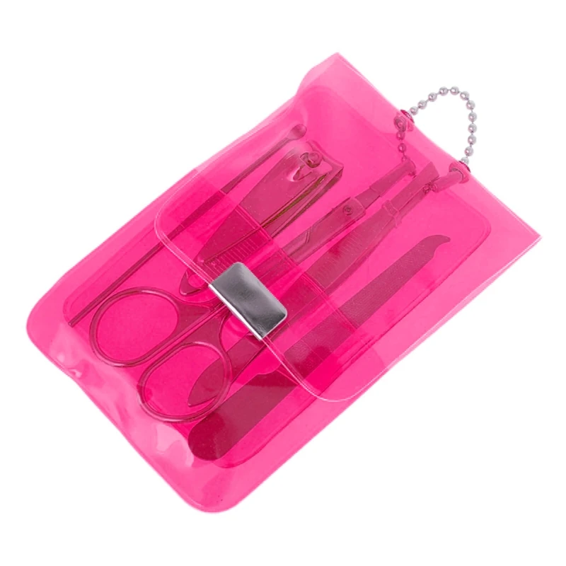 

5pieces Nail Clippers Set Portable Men's Pedicure Knife Scraper Trimmer for Ingrown Gray Nail Hard Nail Groove Care Tool