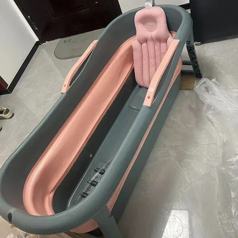 Портативные ванны для взрослых Складная ванна всего тела Большая бытовая