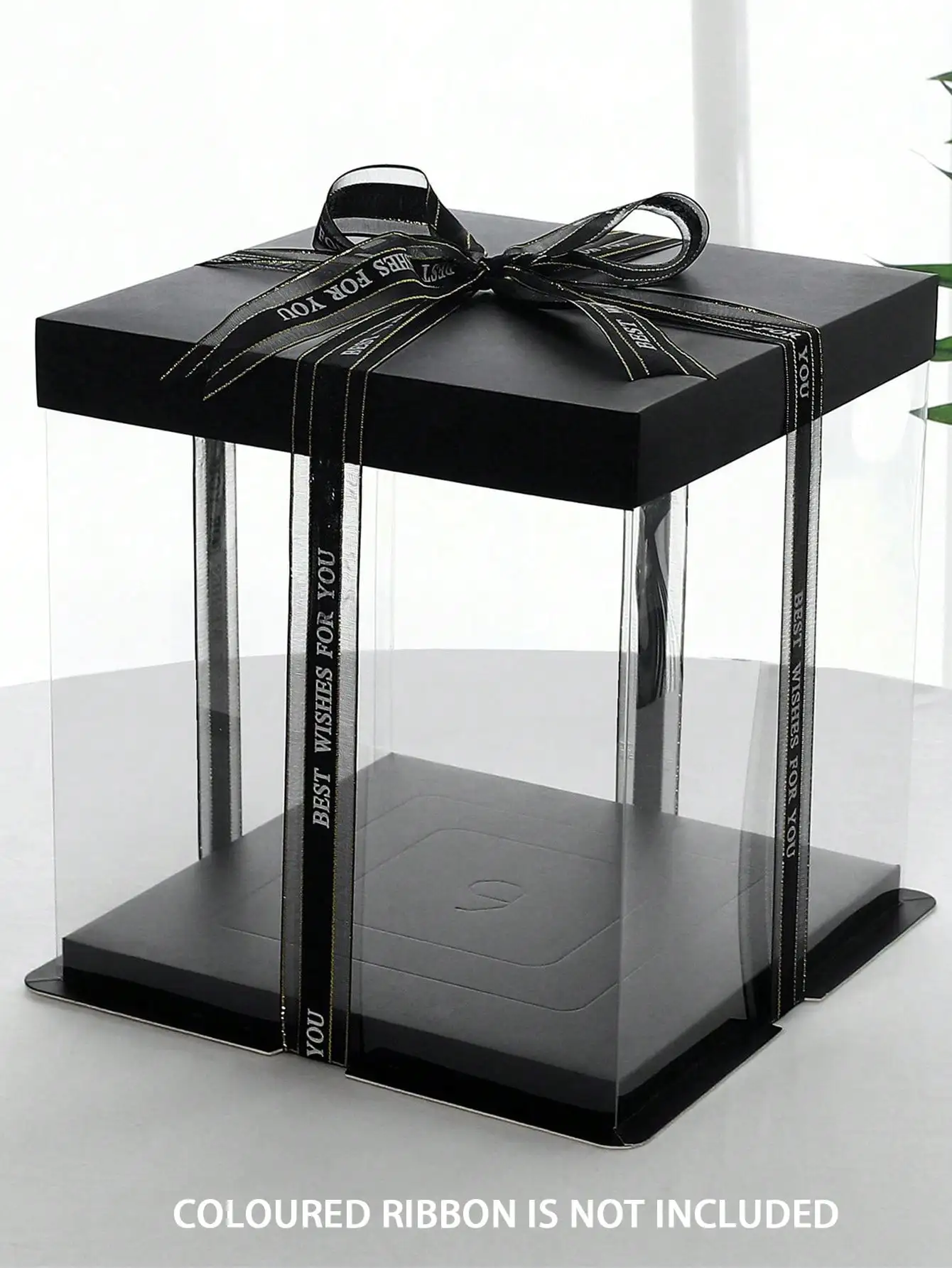 

Прозрачная коробка для торта ПВХ