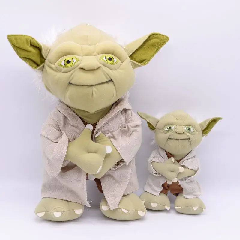 

Star Wars Figure Master Yoda Plush Doll Stuffed Animals Grand Master of Jedi Order Ornaments Accessories Toy