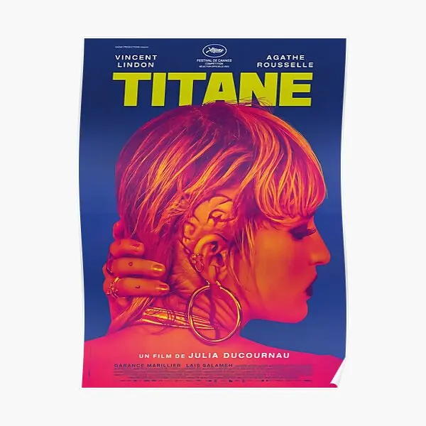 

Каннский кинофестиваль 2021 титановый МОВ плакат Современная Настенная печать Декор винтажная роспись комната искусство дома без рамки