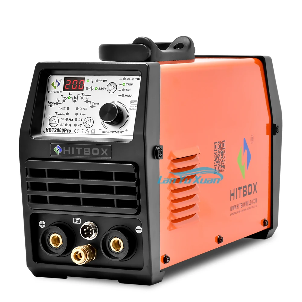 

HITBOX HBT2000 TIG MMA /stick pulse cold TIG IGBT инверторный Сварочный аппарат, высокая частота