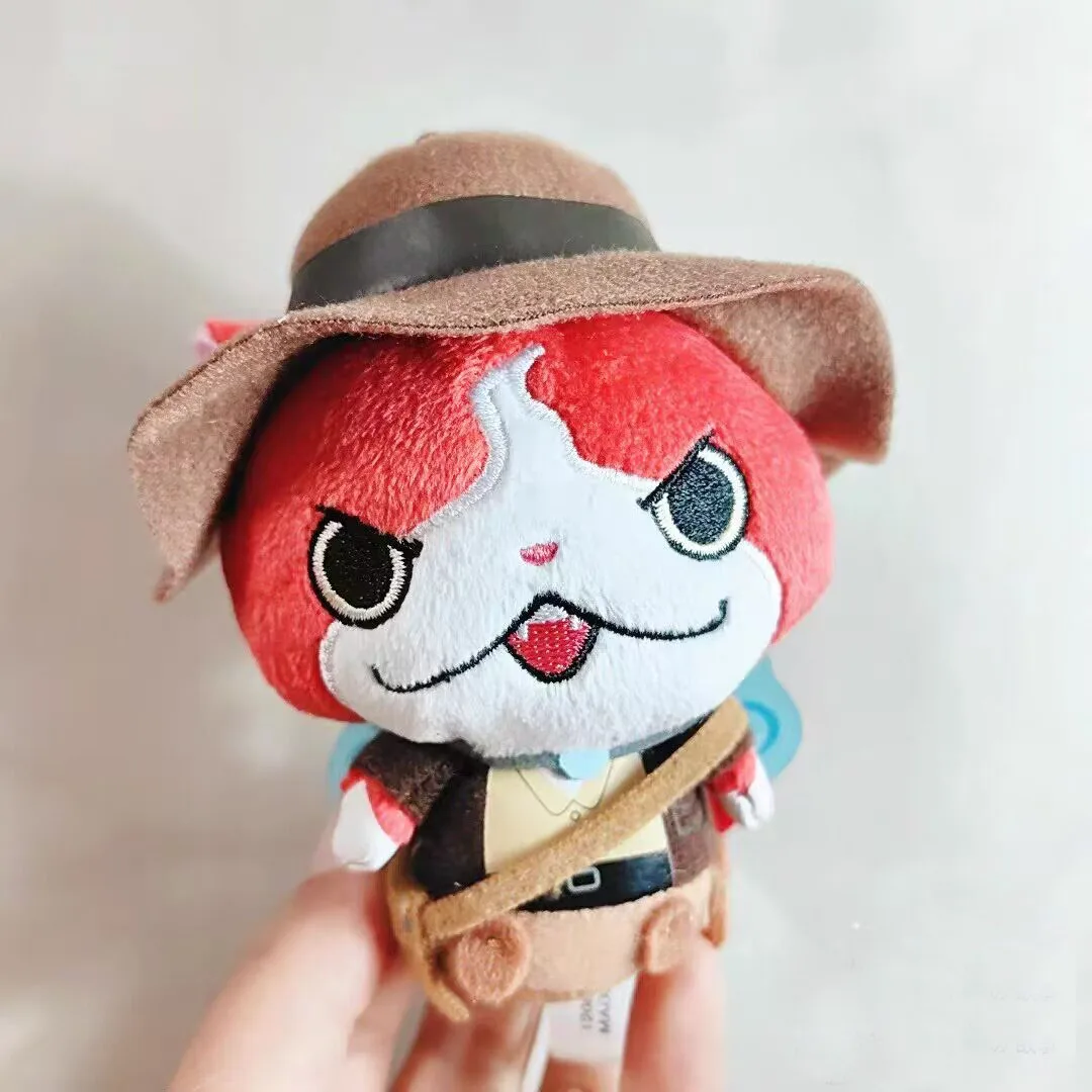 Милые часы Youkai сокровище Jibanyan плюшевые брелки-талисманы брелок для ключей