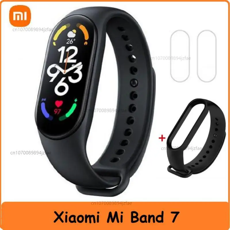 

Смарт-браслет Xiaomi Mi Band 7 с AMOLED-экраном 1,62 дюйма, 6 цветов