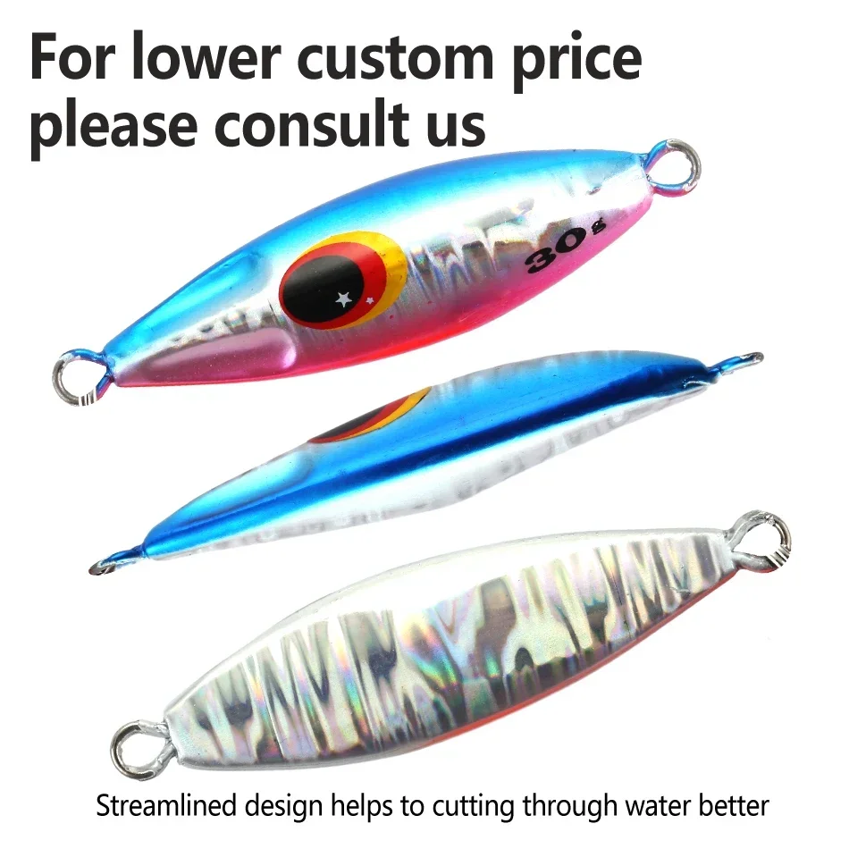 Новинка мягкие металлические приманки MOOKZZ 20 г 30 40 60 80 100 высококачественные для