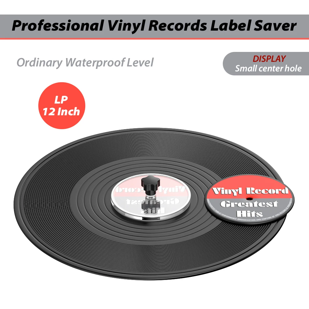 LP 12-дюймовая виниловая пластинка Clean Label Saver Защитная пленка для очистки пластин