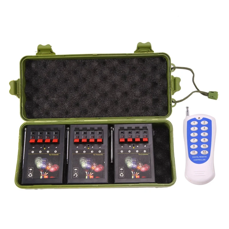

Firing System Machine 12 Cue Channel Cold Pyro Pyrotechnic Display Fuse Cracker Firework Artifice Cake Shell