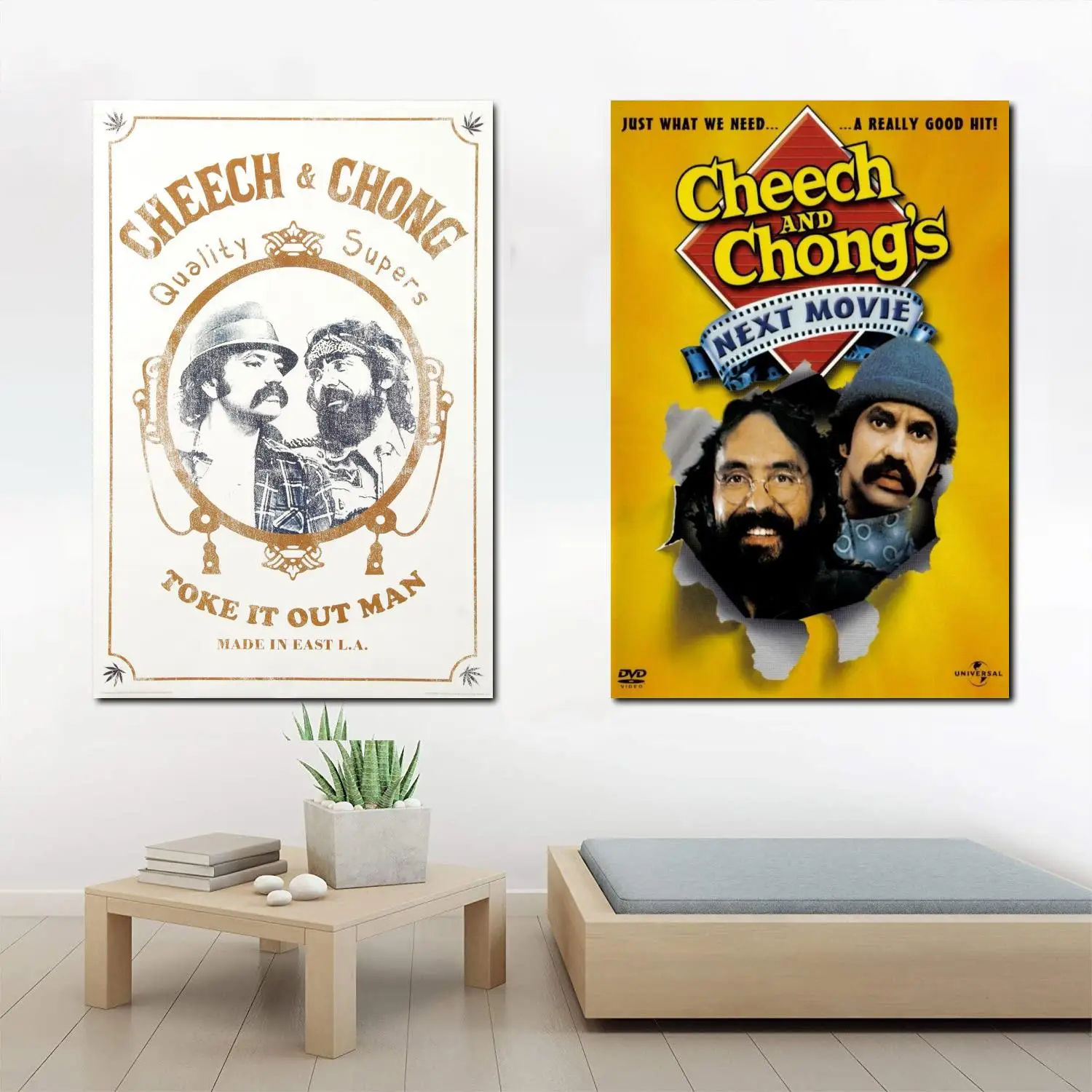 

Cheech & Chong - Toke It Out, художественный плакат и Настенная картина, современный семейный Декор для спальни, плакаты