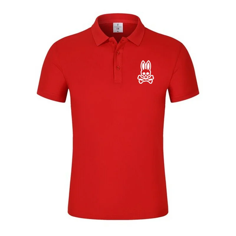 

Рубашка-поло мужская с коротким рукавом, Повседневная дышащая, из полиэстера, с лацканами, лето 2022