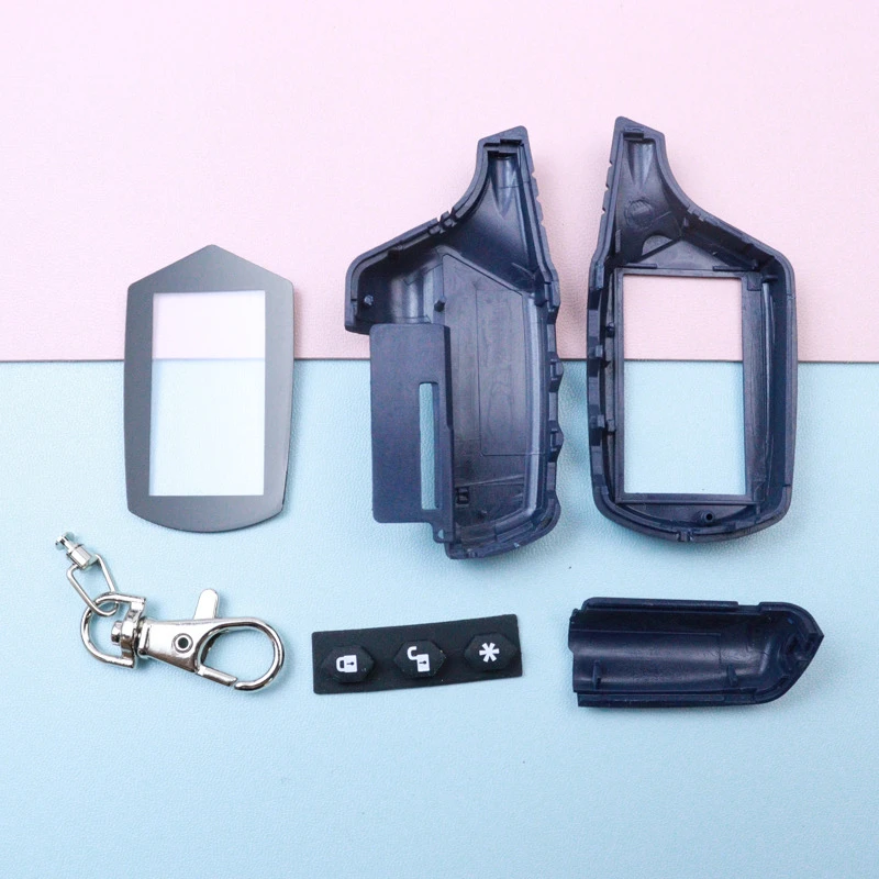 

3-кнопочный корпус автомобильного ключа, чехол для ключа Starline A91 A61 B9 B91 B6 B61 V7, русская двусторонняя версия, ЖК-дисплей, 2-сторонняя сигнализация