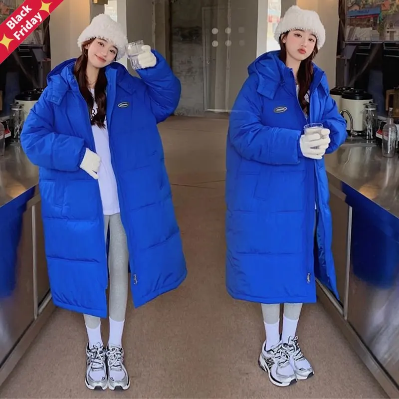 

Пуховик женский зимний 2023 пуховик женские парки толстая пуховая куртка Женское зимнее пальто женское теплое длинное пальто пуховое пальто