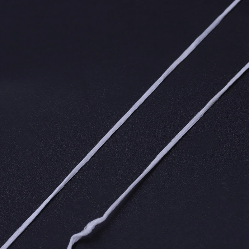 LUDA 2x260 м 150D 1 мм Вощеная вощеная нить для шитья кожи ручная работа новый цвет: белый