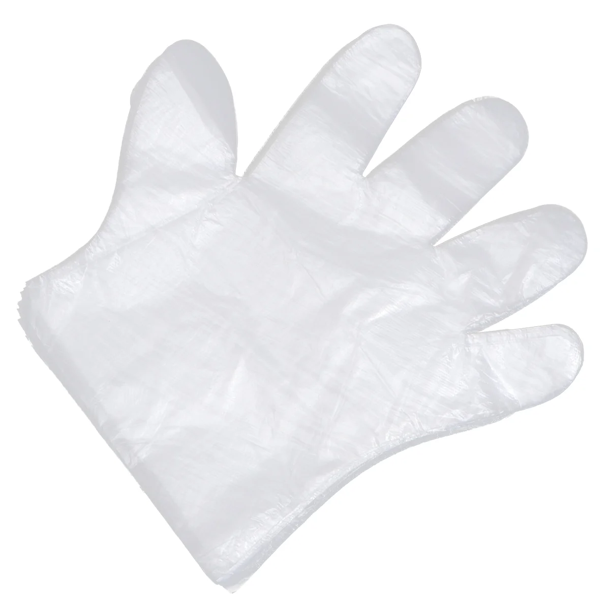 

Gloves Disposable Foodcooking Medium Prep Servicehandling Cleaning Grade Transparent Pe Polyethylene Safety Waterproof White