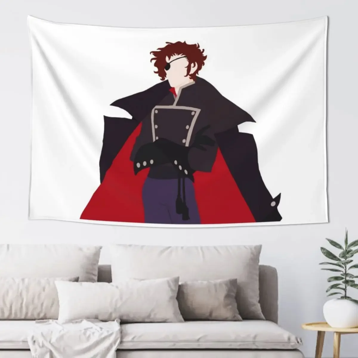 Гобелен Доктор Джулиан Дьярак эстетический декор комнаты японский гобелен