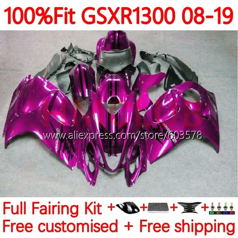

Инъекция для SUZUKI Hayabusa GSXR1300 GSXR 1300 CC GSXR-1300 08 09 10 11 12 13 14 15 16 17 18 19 обтекатель 106No.110 Глянцевая Роза