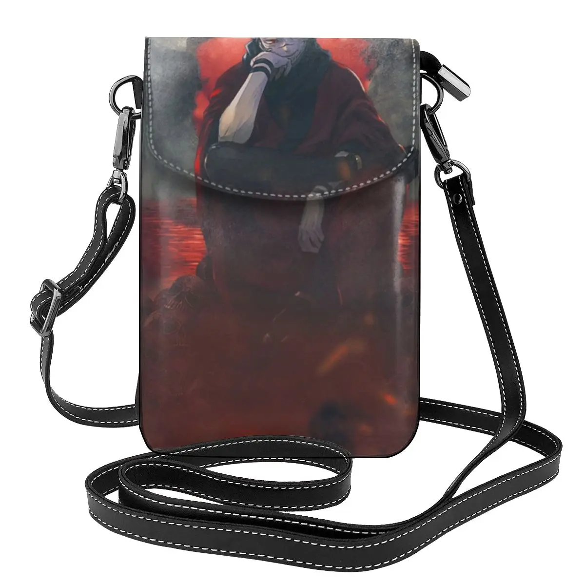 

Sukuna Jujutsu Kaisen Shoulder Bag Fictional Character Reusable Leather Office Women Bags Student Fashion Purse
