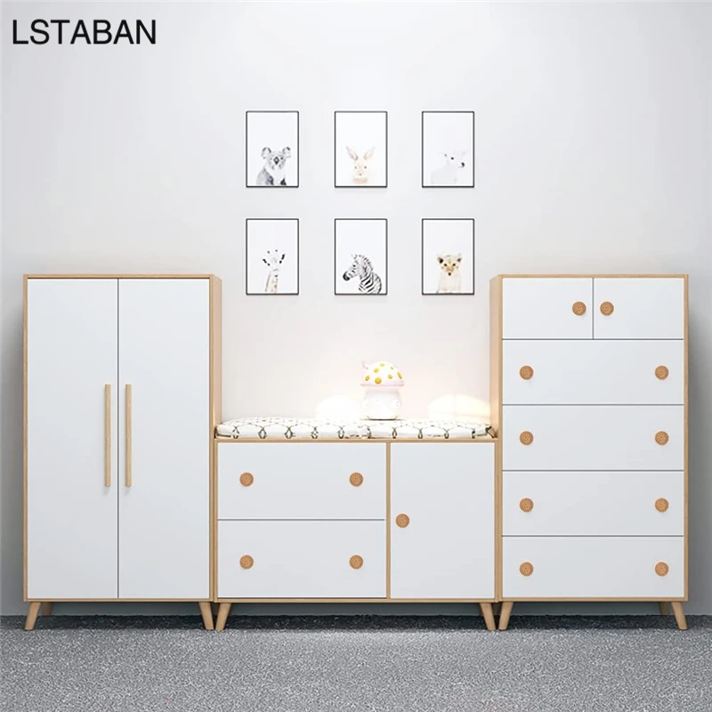 Деревянные ручки для шкафа из ротанга ящик бука комод кухонного дверные ручка