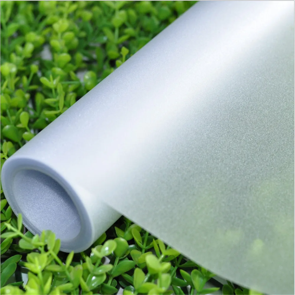 

Matte Frosted Window Film Privacy Sun Blocking Self Adhesive Window Covering Opaque Vinyl Glass Film for Bathroom Office