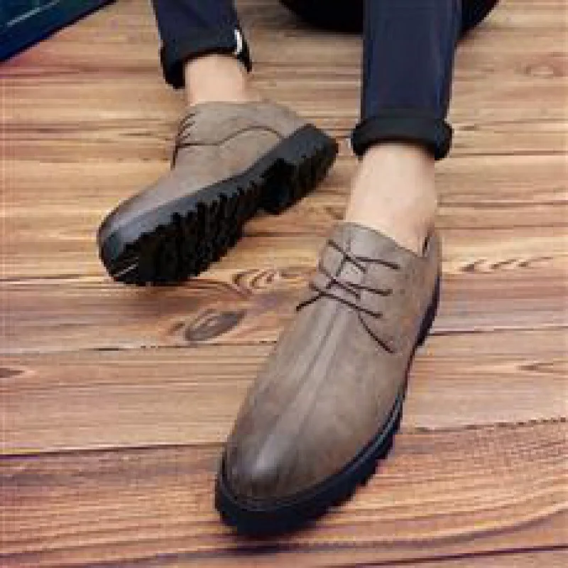 

Super Soft Men's Shoes Summer Breathable Hollow-out Cowhide Leather Shoes Men's plus Size Small Size 4647 Business Casual Shoes