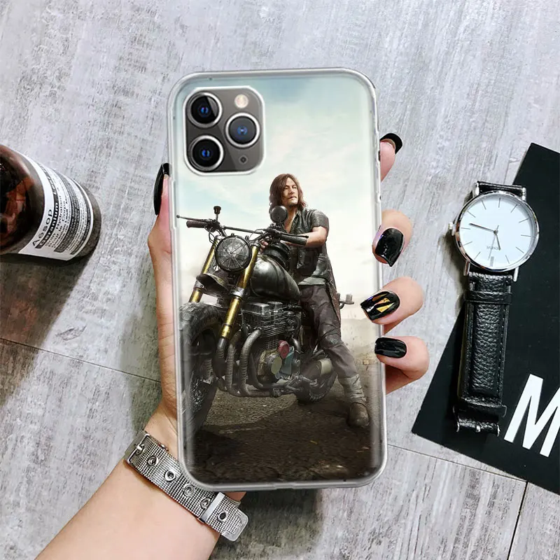 Ходячие мертвецы Дэрил Диксон чехол для телефона iPhone 13 Pro 12 Mini 11 Max X XS XR 7 Plus 8 6 6S Apple