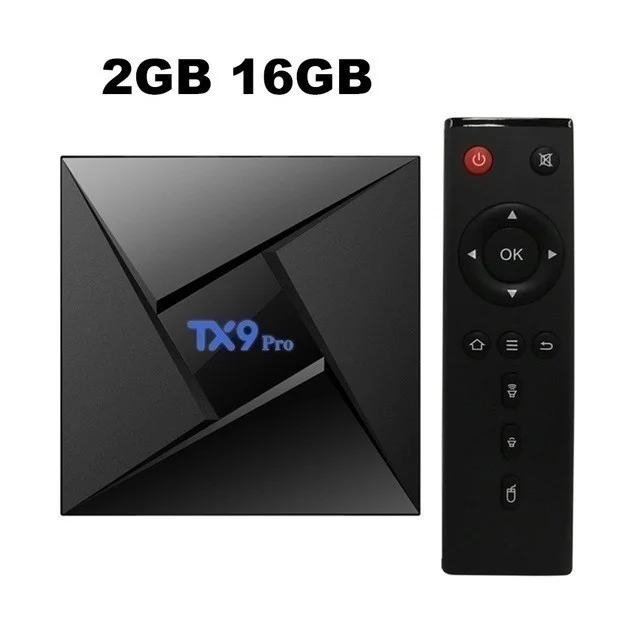 

2022 New TX9 PRO Smart TV Box Octa Core Android7.1 Amlogic S912 2GB 16GB 2.4G WiFi 4K HD Media Player Free shipping