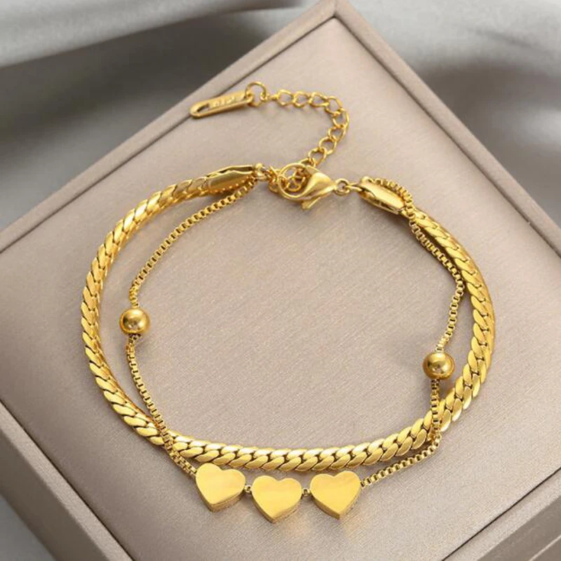 

2022 квадратная Женская Блестящая цепочка из нержавеющей стали с кубическим цирконием, изящный Регулируемый Женский подарок, Прямая поставк...