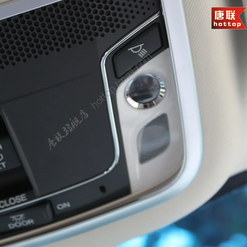 Hottop ABS хромированная отделка крыши автомобиля Топ настольная лампа светильник