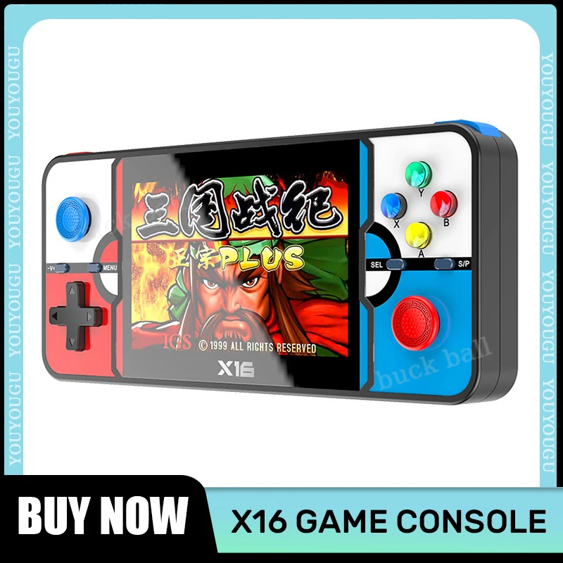 Консоль игровая X16 в ретро стиле 4 1 дюйма Hd 800*480 3D для PSP GBA