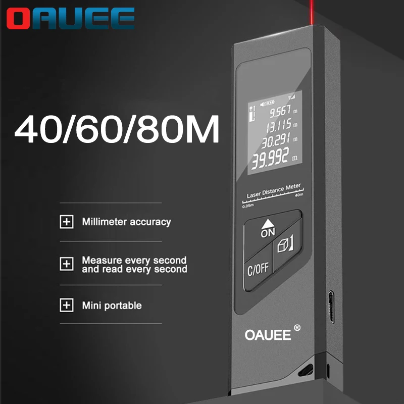 

Умный Цифровой лазерный дальномер, портативный ручной мини-дальномер