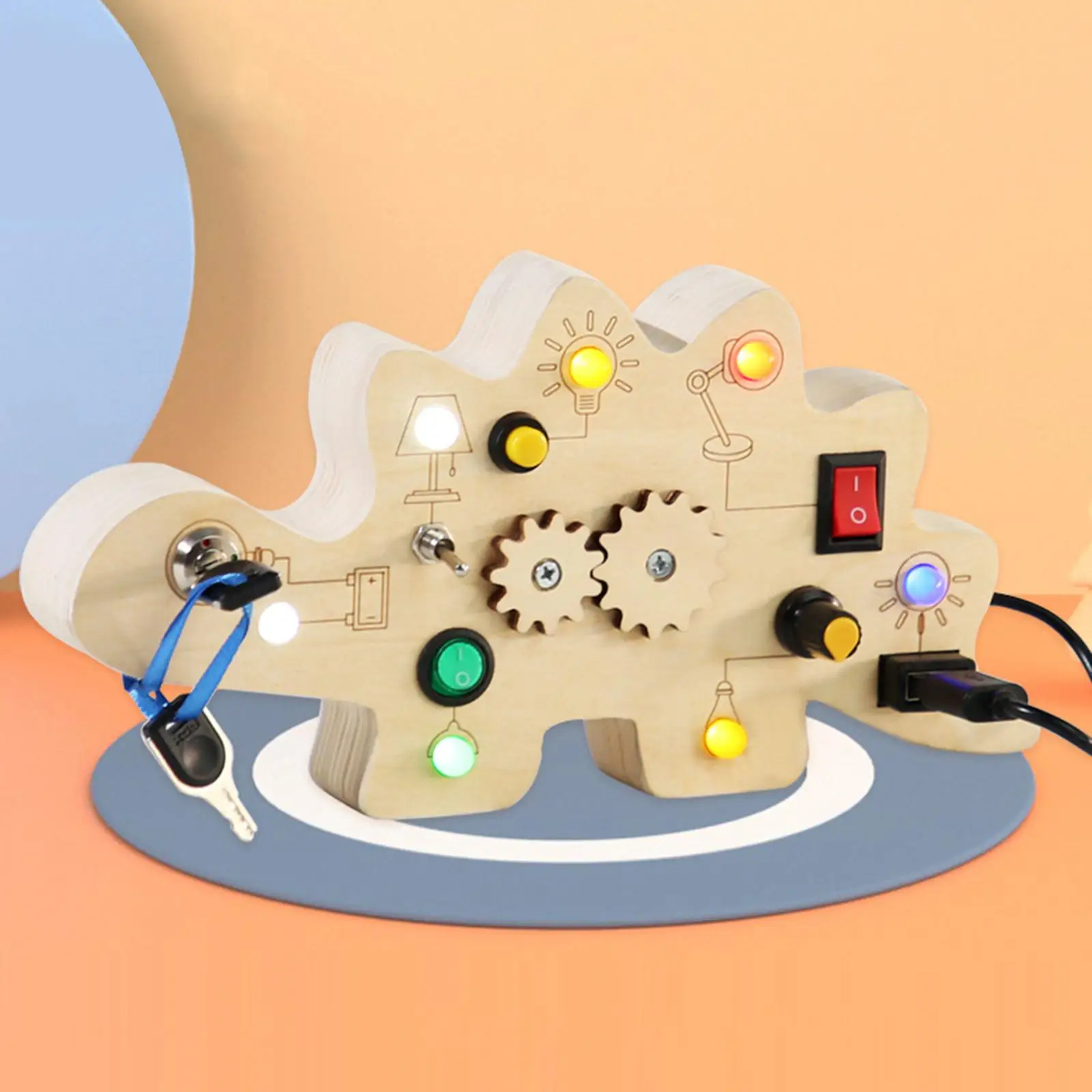 

Kids Busy Board Lifes Skills Switch Board Activities Sensory