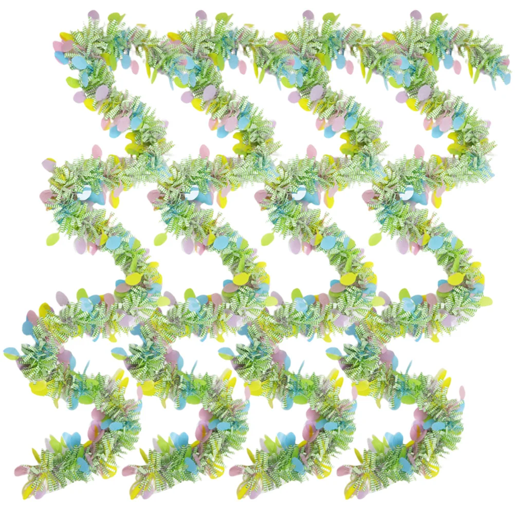 

4pcs Easter Festive Garlands Party Hanging Garland Decors Decorating Garlands