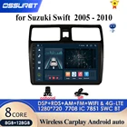Автомагнитола 2 ГБ + 32 ГБ, Android 10, мультимедийный плеер для Suzuki Swift 2005, 2006, 2007, 2008-2010, навигация GPS, 2 din, без DVD, 4G, LTE, Wi-Fi
