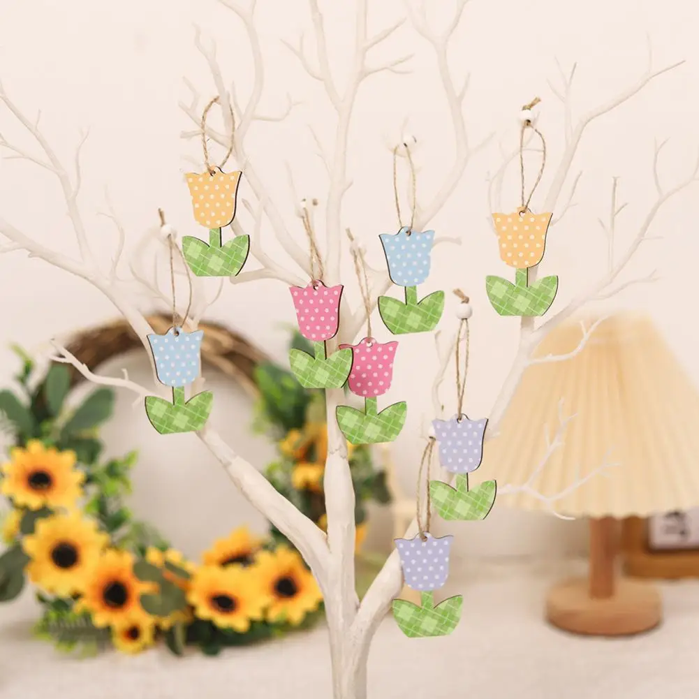 

Beautiful Clear Pattern Lightweight Bar Living Room Office Decor Pendants Colorfast Tulip Hanging Pendants Household Stuffs