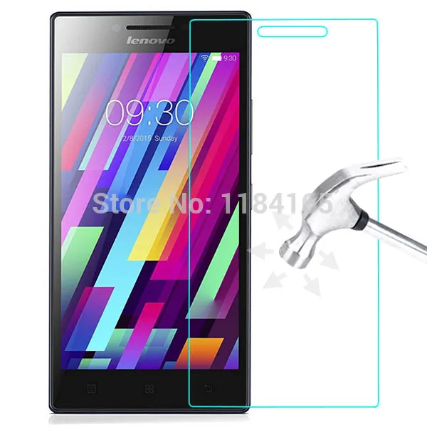 0,26 мм прозрачная защитная Взрывозащищенная Передняя ЖК-пленка из закаленного стекла для Lenovo P70 Защитная пленка для ЖК-экрана Защитная пленка