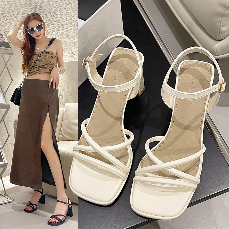 

Moipheng Platform Sandals Women 2023 New Summer Chunky High Heels Female Wedges Shoes for Women Fish Toe Red Sandalia Feminina