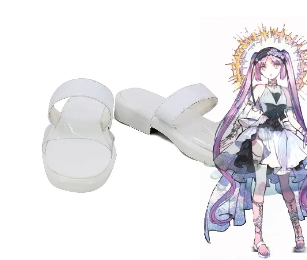 Фото FGO Euryale Обувь Косплей Fate Grand Order Euryale Обувь для косплея Сандалии на заказ Любой размер №1