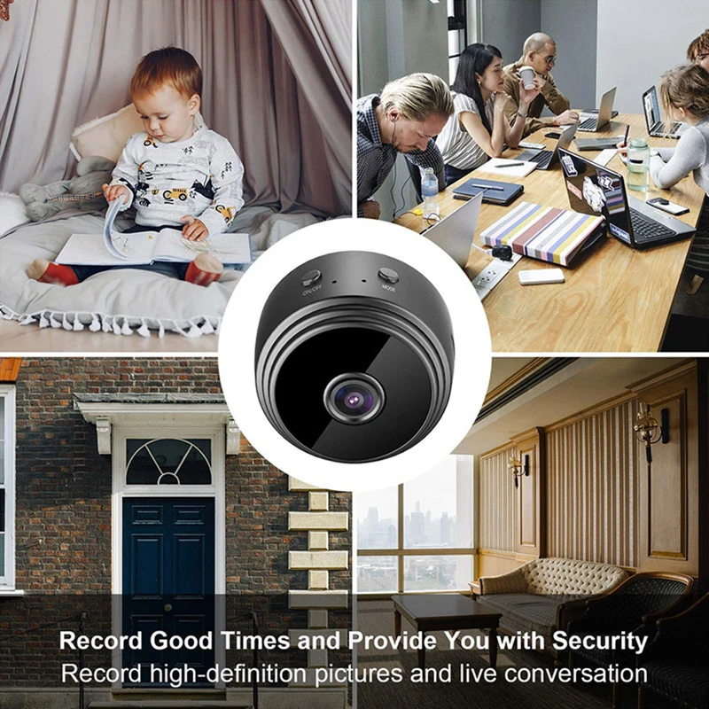 Wifi Surveillance Camera Home Indoor Audio Wireless Camera HD 1080P CCTV Video Security Protection Camera Wifi IP Monitor images - 6