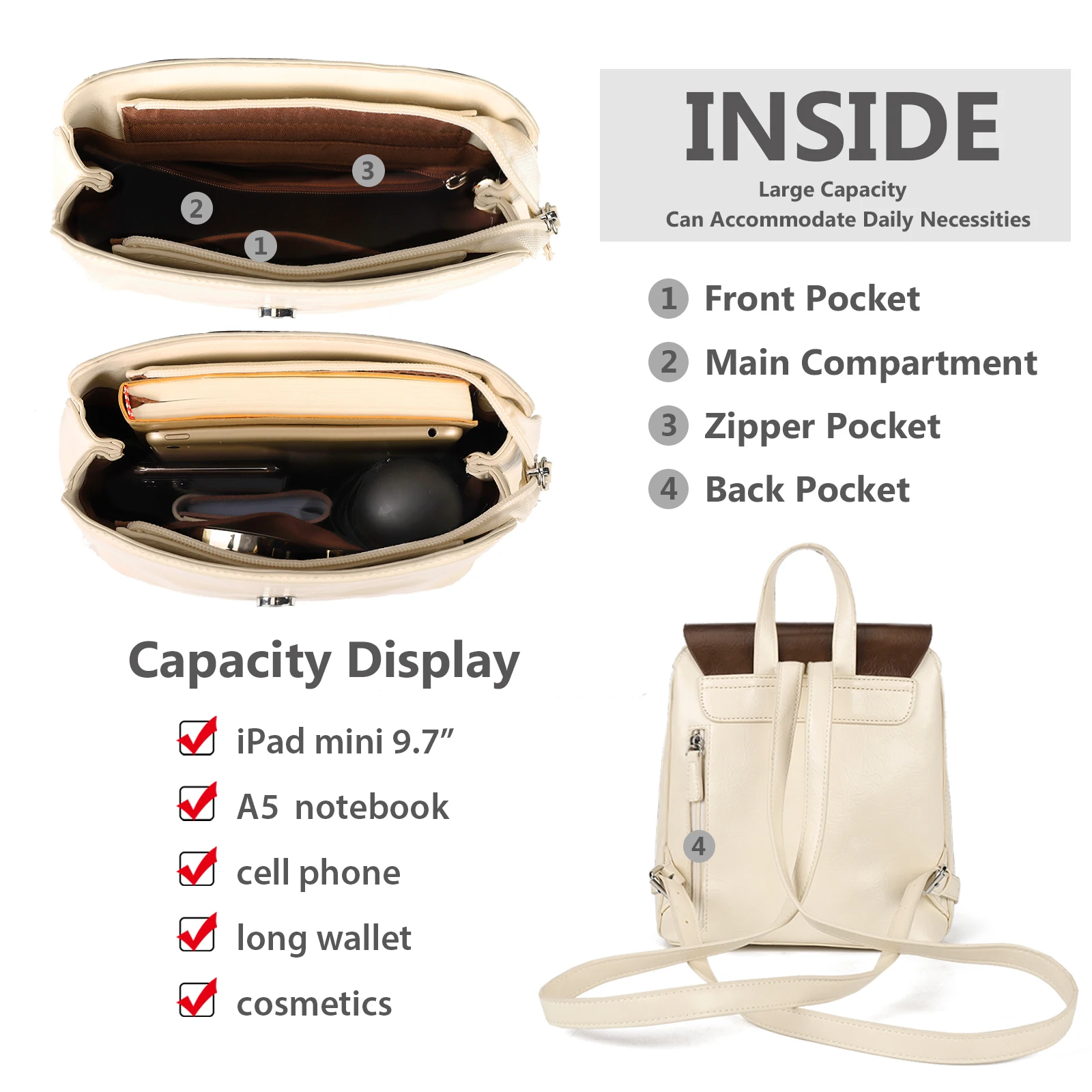 Female 2022new leisure trend large capacity schoolbag fashion student Backpacks travel backpack