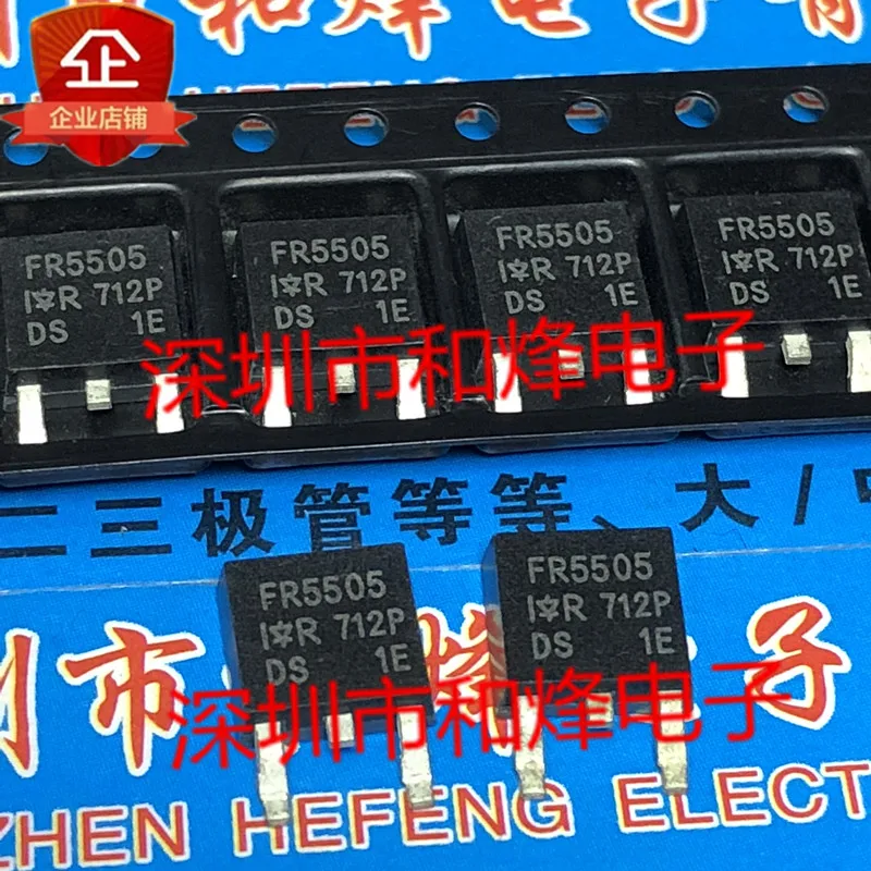 

5 шт. FR5505 IRFR5505 TO-252 P -55V -18A