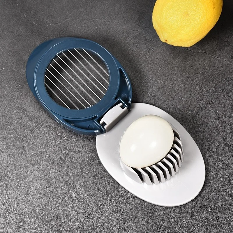 

Creative Kitchen Egg Tools Multifunction Egg Slicers Section Cutter Divider Plastic Egg Splitter Cut Egg Device
