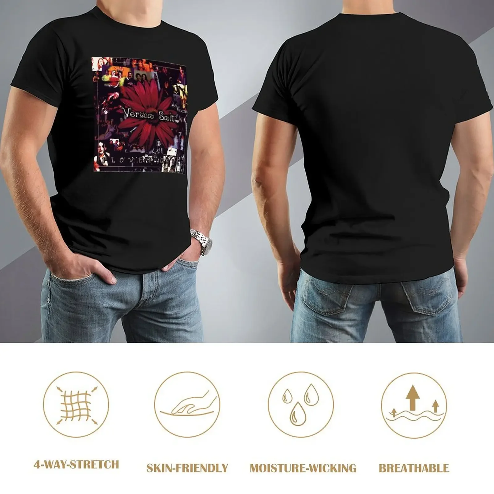 Забавный подарок футболка Veruca Grunge Salt Retro Wave баскетбольные футболки с рисунком