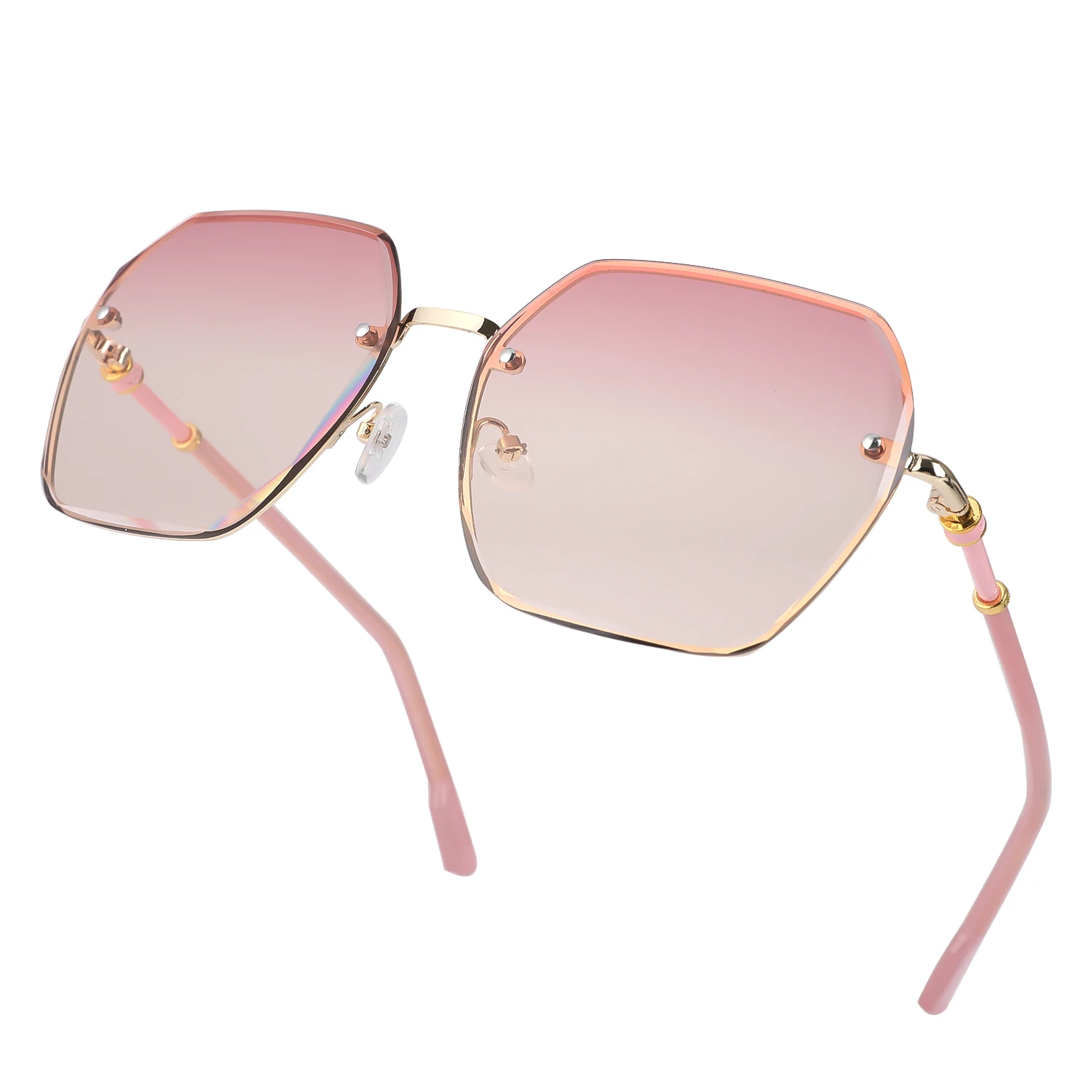 Солнцезащитные очки женские круглые модные брендовые дизайнерские солнечные