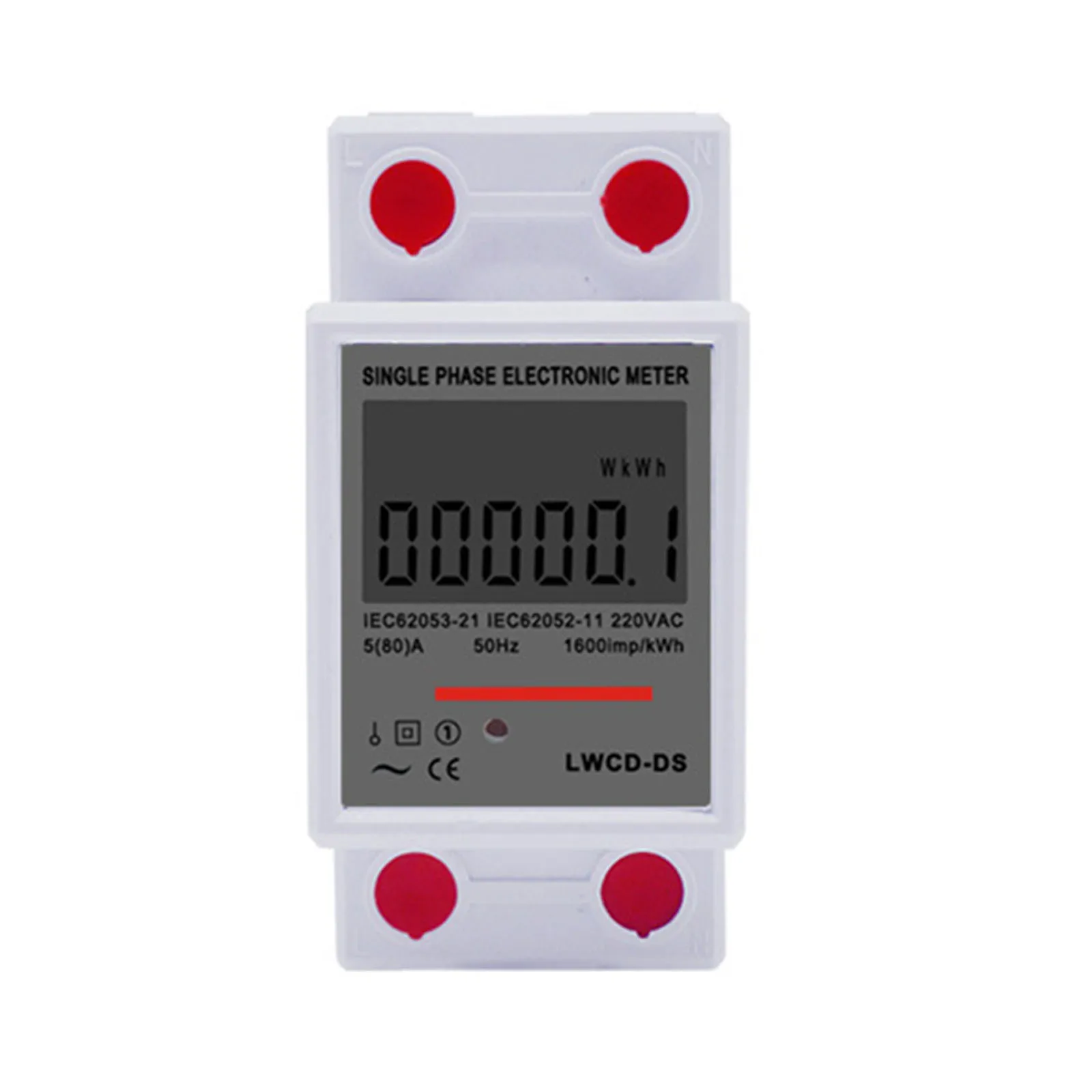

Efficient Single phase Electronic Meter Guide Rail Energy Meter AC 220V 5 80 A for Effective Energy Cost Calculation