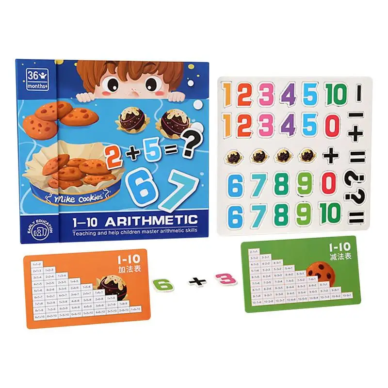 

Addition And Subtraction Game Magnetic Number Counting For Toddlers Children Early Education Number Math Toys Kids Montessori To