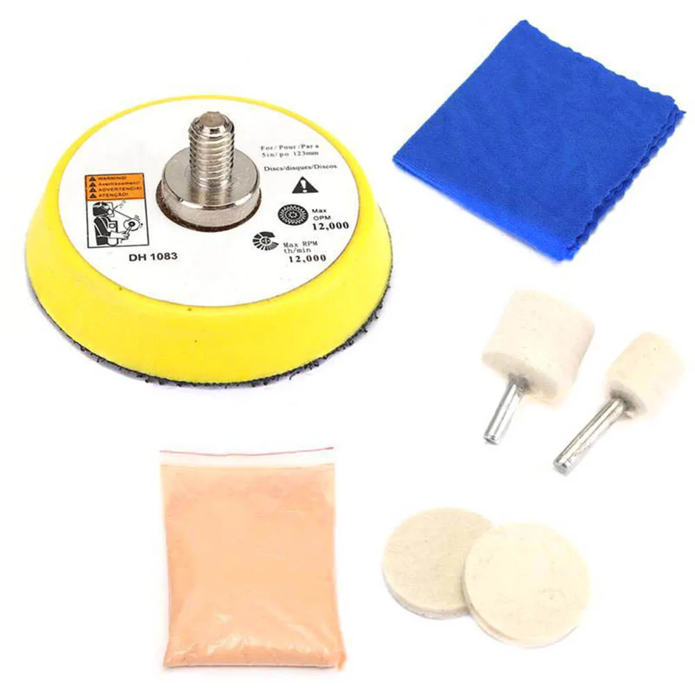 

Car Glass Polishing Kit Windscreen Window Scratches Remover Repair Tool