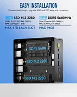 Мини-Пк GMKtec K8 Plus Ryzen 7 8845HS#2