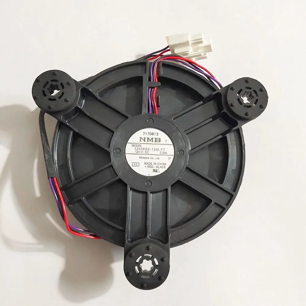 

NEW NMB 12038GE-12M-YT DC12V 0.26A Refrigerator Fan For Haier